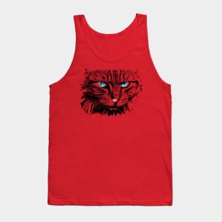 Cat Posterize Tank Top